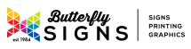 Butterfly Signs logo